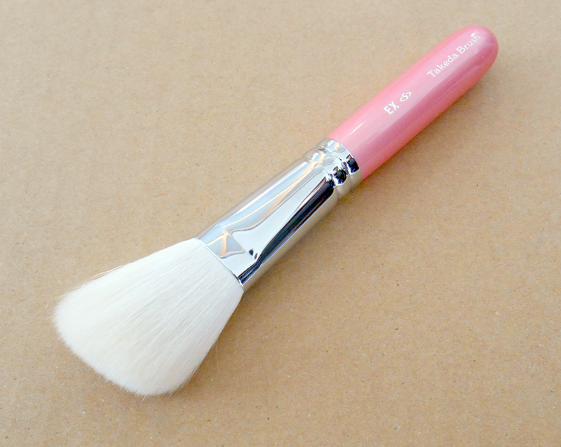 竹田ブラシ ベーシック 化粧ブラシ ×5本 ピンク軸 ポーチ付 SPECIAL 
